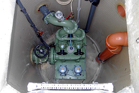 Pumpstation von innen